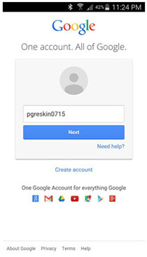 Get Started with Password Genie Android - Login Page