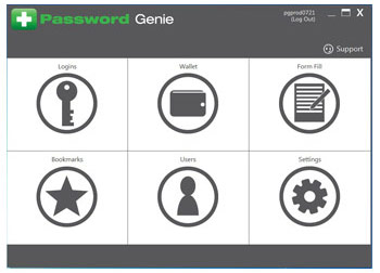 Get Started with Password Genie Desktop - Main Menu