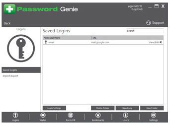 Get Started with Password Genie Desktop - Saved Logins