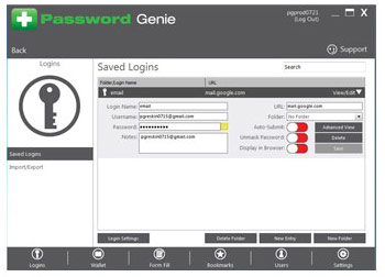 Get Started with Password Genie Desktop - Saved Login 