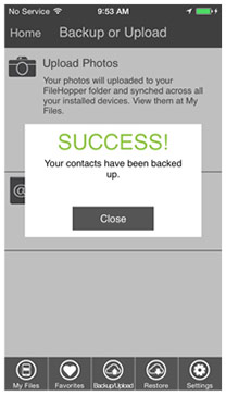 Get Started with FileHopper iOS - Upload Photo 2