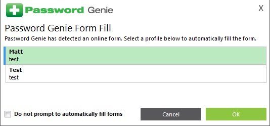 Form Fill