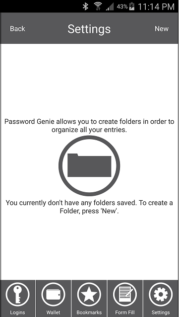 Password Genie - A - Settings - 2
