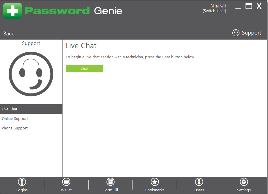 Password Genie - D - Support (1)