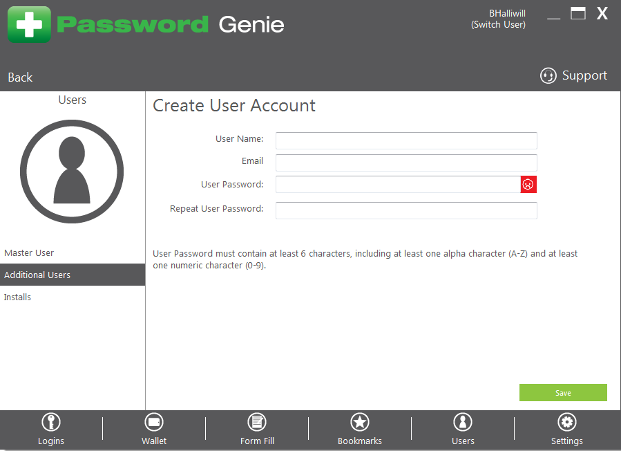 Password Genie - D - additional users (1)