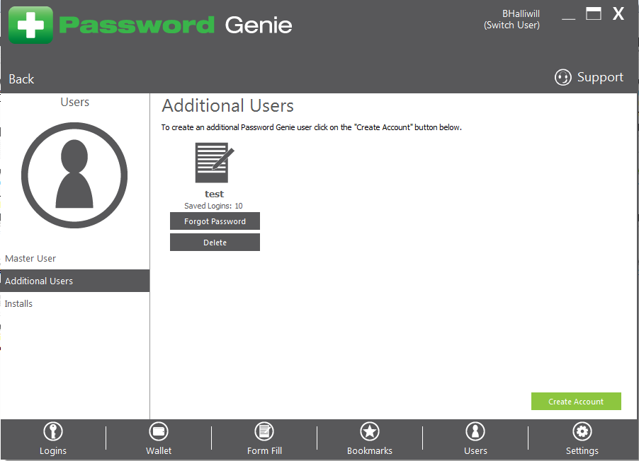 Password Genie - D - additional users (2)