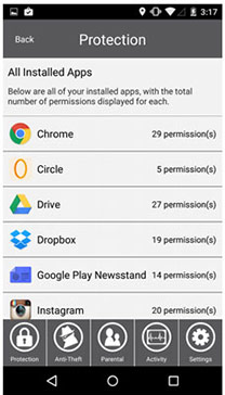 Get Started with SecureIT Android - App Management options