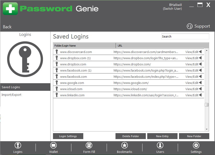 import_export_Logins