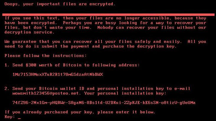 Threat Alert Petya/Goldeneye Ransomware Attack