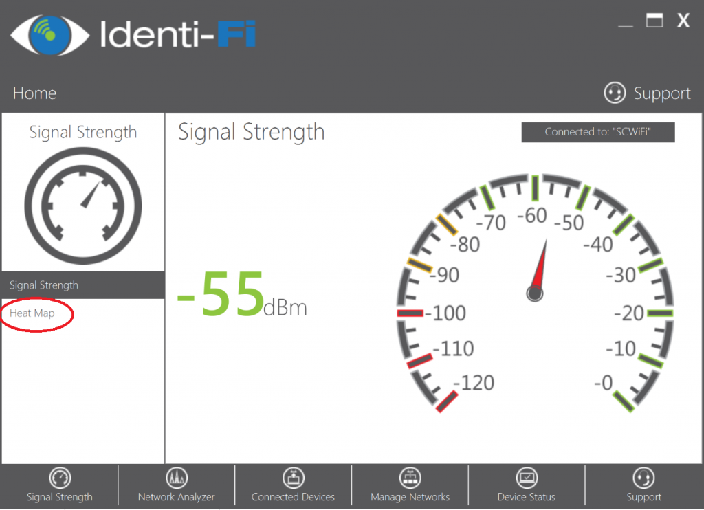 Get Started with Identi-Fi Desktop - Signal Strength 2