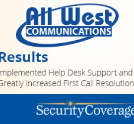 Success Story: All West Significantly Improves First Call Resolution with TotalTech Support