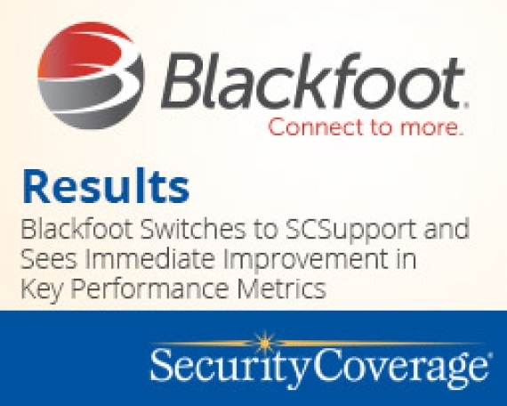 Success Story: Blackfoot Implements SCSupport, Sees Metrics Improve