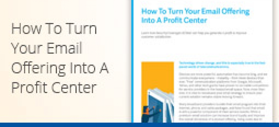 Turn Your Email into a Profit Center