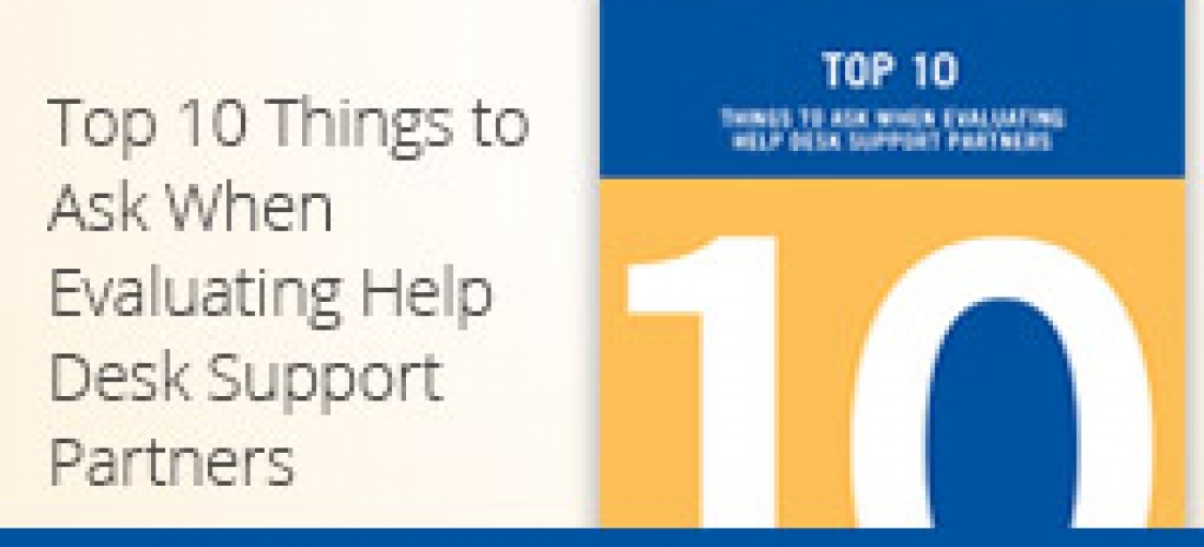 10 Things to Ask Help Desk Support Partners